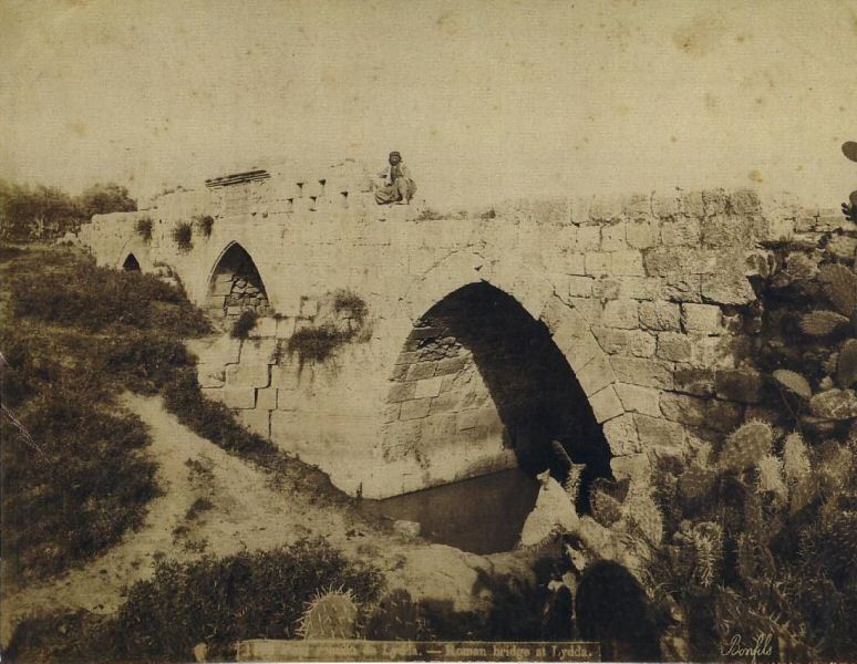 Picture for Jindas Village - Palestine: : منظر قديم للجسر