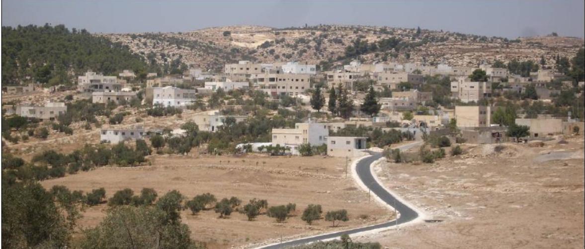 صورة لقرية خربة رابود - فلسطين: : منظر عام