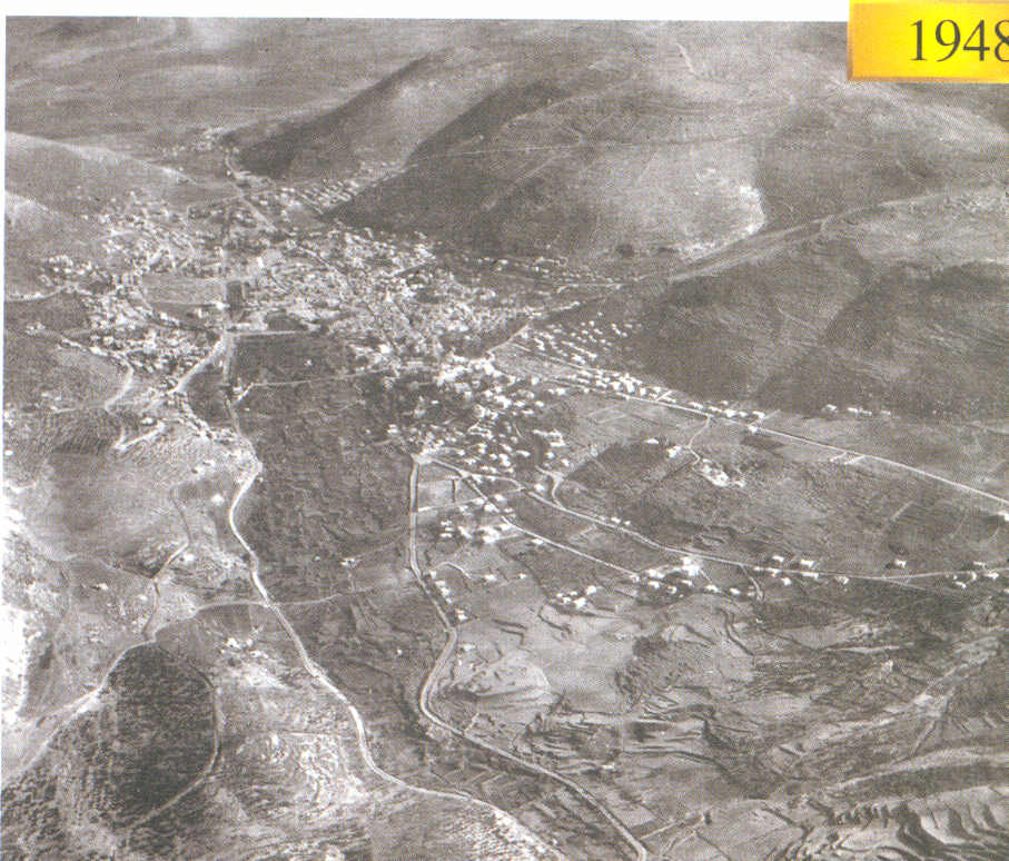 صورة من الجو تعود لقبل النكبة